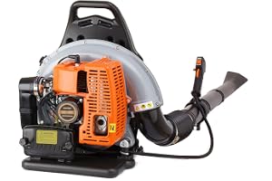 Professionell lövblås bensindriven 63CC 6800RPM rygglövblåsare