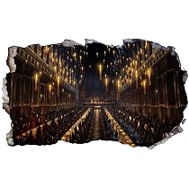 Grand Sticker Mural 3D Crack Smash 1000mm X 600mm - Autocollant Fenêtre XXL Effet Cassé Réaliste Pour Chambre Enfant