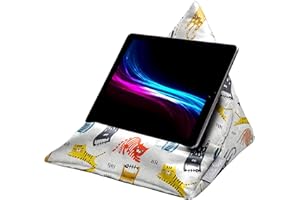 Izabela Peters Luxury Velvet Cushion Stand | For iPad, Tablet, Phone Holder | Book Stand | Cats