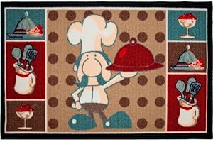 Asturdintex Comercial 55360 - Alfombra multiu 50x80 cocina chef dintex mascasa 55360