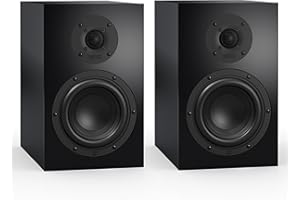 Nubert nuBoxx B-40 | Schwarze Kompaktlautsprecher | 2 Stück Passivboxen | Für Moderne Wohnzimmer | Zur Verwendung im Regal | Boxen bis 41 Hz (-3dB) | Idealer Lowboardlautsprecher