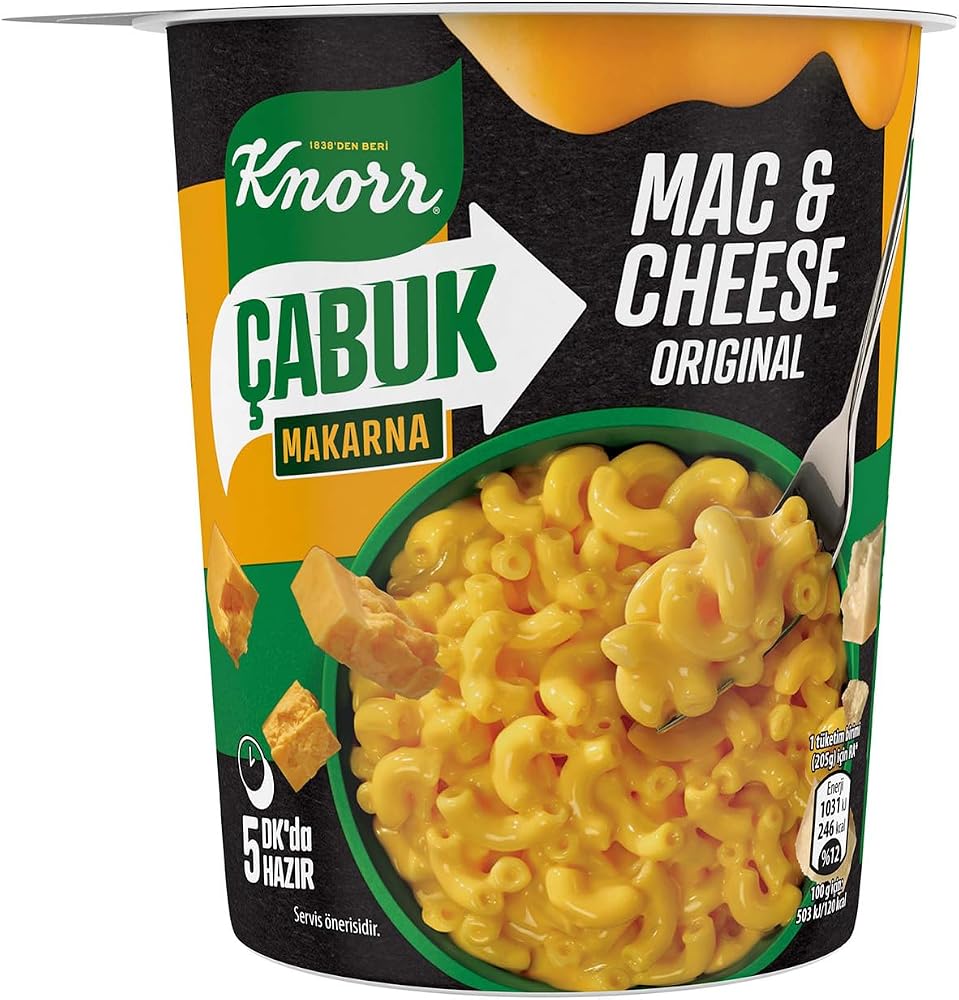 Knorr Çabuk Makarna Mac & Cheese Original 65g