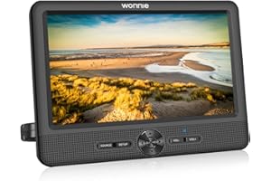 WONNIE 25,4 cm DVD-Player (ein Bildschirm)