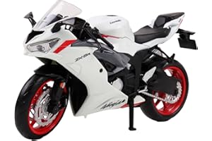 TURBO CHALLENGE - Moto Suzuki GSXR 1000 - Die Cast - 029933-1/12 - Véhicule Roues Libres - Bleu - Métal - Jouet Enfant - Cadeau - Miniature - Collection - Anniversaire - À Partir de 3 Ans