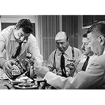 Tableau Les Tontons Flingueurs église - Affiche Film Noir Et Blanc