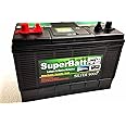 12V 120AH SuperBatt DT120 Deep Cycle Leisure Marine Battery Replace 12V 110AH 105AH Numax XV31MF / Lucas LX31MF