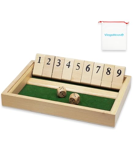 Cayro - Shut The Box - + 6 Anni - Modello In Legno