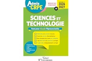 Admis au CRPE 2026-2027 - Epreuve écrite d’admissibilité L3 - Sciences et technologie