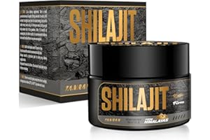 TAMRAN Shilajit Original Himalaya Bio - 1 Stück Shilajit Resin Pure Natural, Hochkonzentriertes Shilajit Harz, für Männer und Frauen (50G)