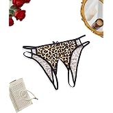 Fantazi İ&ccedil; Giyim Kadın Leopar Desenli K&uuml;lot Seksi I&ccedil; &Ccedil;amaşırı