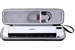 XANAD - Funda para Brother DS-940DW, DS640, DS740, DS620,DS820W Escáner A4, Negro