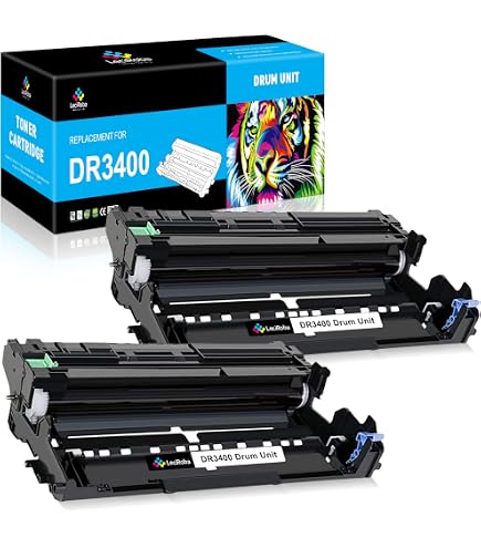 Meagiis 2 Cartucce Toner Nero TN3480 Compatibili Brother - Alta Resa 8000 Pagine Per HL-L5100DN, MFC-L5750DW E Altri