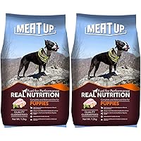 Meat Up Puppy Dog Food, 1.2 kg (Buy 1 Get 1 Free)