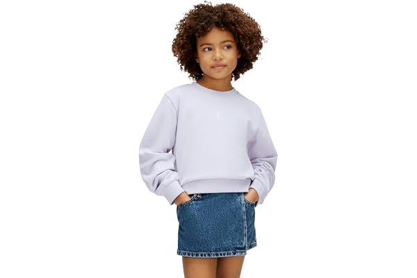 Calvin Klein flickor Ck Crewneck Sweatshirt Lvcksjb27g Andra tröjor