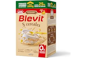 Blevit Superfibra 8 Cereales Ahorro | 1kg | Papilla para Bebé desde los 5 Meses con Vitaminas, Minerales y Fibra
