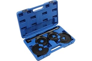 Fliuyr Innen-Federspanner | 5PCS Federkompressor-Werkzeugsatz | Auto-Stoßdämpfer-Federkompressor | Universal Werkzeug | Einsetzbar bei Allen Gängigen Automarken