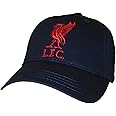 Liverpool FC Football Club Liver Bird Navy Blue Baseball Cap Deluxe LFC Official