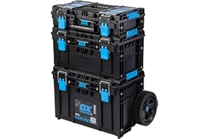 OX Tools TOOLTREK Pro Modular Storage System on Wheels with Handle - 3 Piece