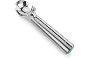 NEW STAR FOODSERVICE Neuf Star Foodservice Set Coutellerie Qualité commerciale Self décongélation Cuillère à glace Scoop, 70,9 gram, taille 16, Vert