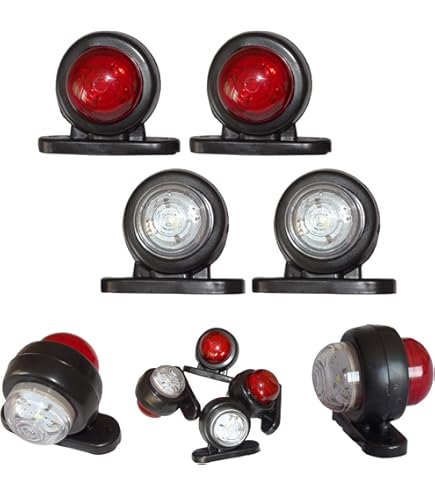 2 x LED Lkw Anhänger Dynamic Rückleuchten hinten Leuchten 12v 24V