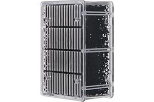 ZOLUX TECATLANTIS Easybox Mousse de Charbon Recharge Filtrante pour Filtres Biobox 1/2 pour Aquariophilie Taille S