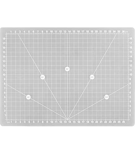 Dahle Vantage 10681 Tapis De Découpe Auto-cicatrisant, Transparent, 30