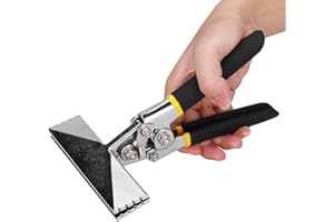 GERMERSE Herramientas de chapa de metal, dobladora de chapa de metal práctica portátil de acero al cromo vanadio de 150 mm, para sujetar y doblar