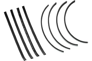 BIG AquaPlay 120 Bandes D'étanchéité - 8 Pièces en Noir