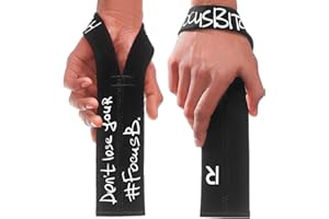 ‎WARM BODY COLD MIND WARM BODY COLD MIND V1 Lifting Straps für Olympisches Gewichtheben - Zughilfen für Krafttraining, Fitness Bodybuilding, Wrist Wraps, Weightlifting, Crossfit, Gym Kreuzheben Gurte