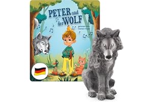 tonies Hörfigur für Toniebox, Peter und der Wolf, Hörspiel mit Musik für Kinder ab 6 Jahren, Spielzeit ca. 50 Minuten