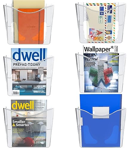Pos Display Shop A3 Landscape Wall Mountable Brochure Holder/Leaflet - View #6