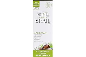 Victoria Beauty Eye Contour Cream with Snail Extract - Anti-Wrinkle Effect, Rejuvenating, Moisturizing, Soothing and Lifting/All Skin Types 30ml