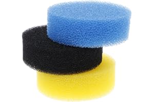 Rtengtunn Spugna Filtro di Ricambio per Secchio Filtro per Acquario Esterno HW-602 / HW-602B