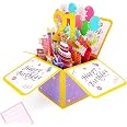 Favour Pop Up® - Biglietto d'auguri 3D per il 18° compleanno. Il biglietto d 'auguri perfetto per un anniversario importante, ideale anche per un buono regalo o un regalo in denaro TA18B