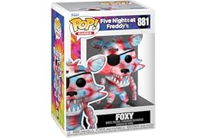 Funko Pop! Games: Five Nights at Freddy's (FNAF) Tiedye - Foxy - Figurine en Vinyle à Collectionner - Idée de Cadeau - Produits Officiels - Jouets pour Les Enfants et Adultes - Video Games Fans