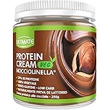 Ultimate Italia - Crema proteica al 30% spalmabile, senza zuccheri - 250g - gusto nocciola - senza lattosio e glutine - 100% 