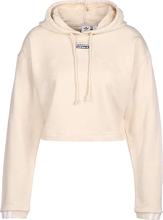 adidas Women's Cropped Hoodie Hooded Sweatshirt : Amazon.co.uk: Clothing