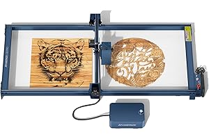 ATOMSTACK MAKER ATOMSTACK A20 Pro/X20 Pro/ S20 Pro Kit d'extension d'axe Y pour machine à graver laser, zone de gravure étendue à 850 x 400 mm, avec interrupteur d'extrémité