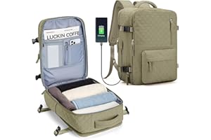 SZLX Mochila Viaje Cabina Avion 40x20x25 Mujer Ryanair Bolsas de Viaje Hombre Maletas de Viaje Cabina 45x36x20 Easyjet Equipaje de Mano Tamaño Mochila Escolar para Ordenador Portatil Impermeable