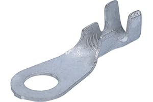 KALITEC 10 pieza garra de terminales de cable Anillo Forma kks6 de M6 – 12 garras de 4 – 6 mm² M6 latón verzinnt