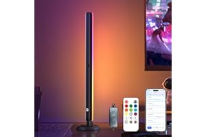 sailsco Smart LED Lightbar,Retroilluminazione TV,Lampada da gioco Funziona RGBIC Ambient Smart Sync con musica e controllo APP per giochi,deco,PC,TV,decorazione d'interni,interfaccia USB