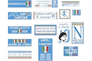 GamesMonkey® - Pegatinas Ultras Campeón de Fútbol - Vinilo brillante HD - Fabricado en Italia - Impermeables lavables exterior interior