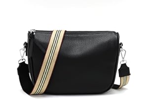 SOGYECS Women's Shoulder Bag Small Crossbody Bag Small Handbag Women's Bag Black, black