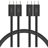 Belkin 2'li &Ouml;rg&uuml;l&uuml; USB-C - USB-C Kablo, 1,5 m, 240 W, Yumuşak, Esnek ve Hızlı Şarj Kablosu, iPhone 17 ve 16 Serisi, Galaxy S2