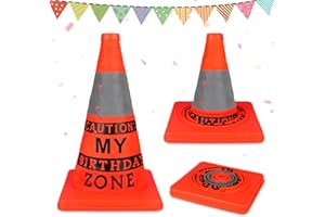 Giftota Original Birthday Man Gift Ideas, Safety Cone Birthday Gift for Men, BIRTHDAY ZONE Party Decoration, Boy Accessories Funny Gifts for Men Dad, Grandpa, Friend, Son