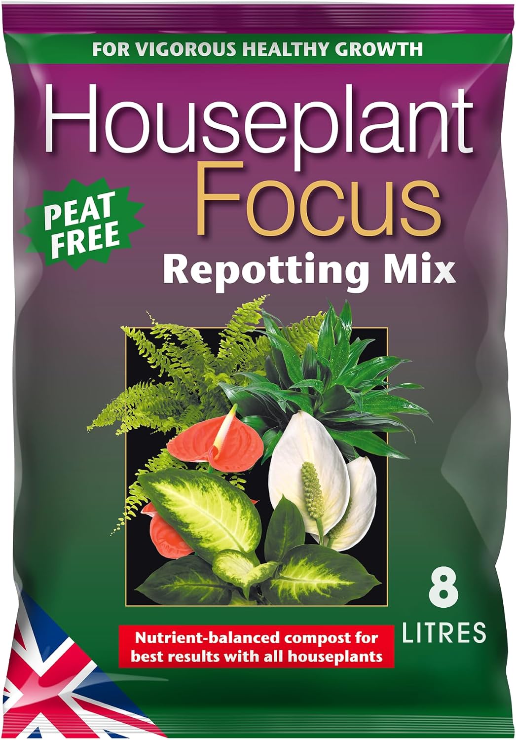 Avantages, Atouts et Limites du Houseplant Focus Repotting Mix Peat Free 8L b