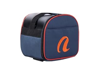 Murman Bolsa de bolos, bolsa de bolos para una sola pelota, bolsa de bolos portátil con soporte acolchado para pelotas, bolsa de bolos 20 x 23 x 22 cm