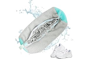 SkyJoy® Bolsa de Lavado de Calzado.Bolsas Protectoras para el Lavado de Calzado.Bolsa de Lavado de Calzado Reutilizable con Mayor fricción Interna para Limpiar Calzado Deportivo en la Lavadora.
