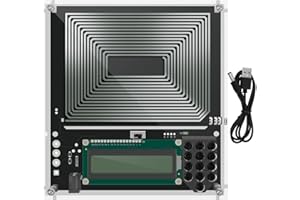 MTFUN Schumann Wave Generator 0.01Hz~300000Hz Adjustable Schumann Sine Wave Resonance Generator 7.83HZ Low Frequency Pulse Generator Resonator USB interface powered Schumann Wave Generator (black)