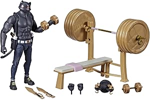 Hasbro Fortnite Victory Royale Series Meowscles (Shadow) Deluxe Pack Figurine Action 15Cm, F4962, Multicolore, único